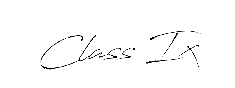 Class Ix stylish signature style. Best Handwritten Sign (Antro_Vectra) for my name. Handwritten Signature Collection Ideas for my name Class Ix. Class Ix signature style 6 images and pictures png
