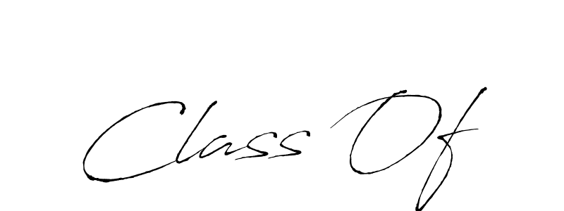 Also we have Class Of name is the best signature style. Create professional handwritten signature collection using Antro_Vectra autograph style. Class Of signature style 6 images and pictures png