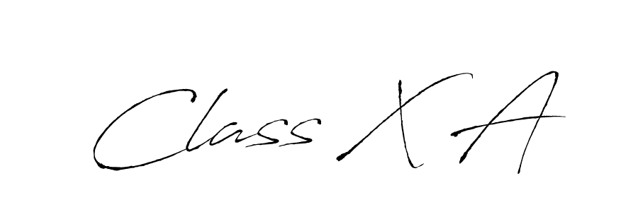 Create a beautiful signature design for name Class X A. With this signature (Antro_Vectra) fonts, you can make a handwritten signature for free. Class X A signature style 6 images and pictures png