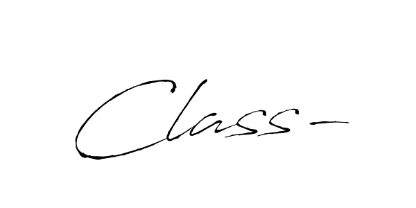 How to make Class- signature? Antro_Vectra is a professional autograph style. Create handwritten signature for Class- name. Class- signature style 6 images and pictures png