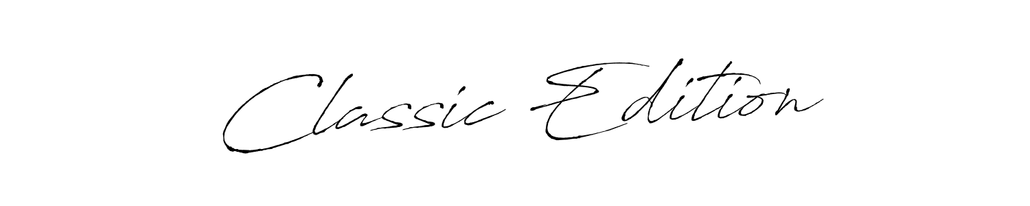 The best way (Antro_Vectra) to make a short signature is to pick only two or three words in your name. The name Classic Edition include a total of six letters. For converting this name. Classic Edition signature style 6 images and pictures png