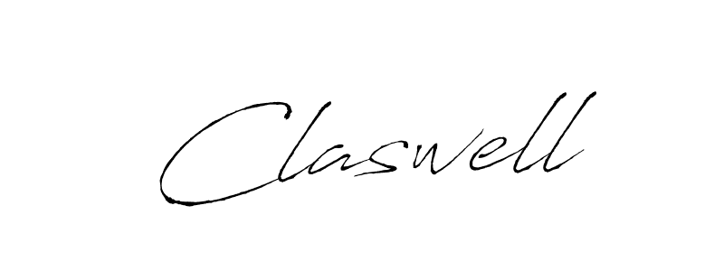 Antro_Vectra is a professional signature style that is perfect for those who want to add a touch of class to their signature. It is also a great choice for those who want to make their signature more unique. Get Claswell name to fancy signature for free. Claswell signature style 6 images and pictures png