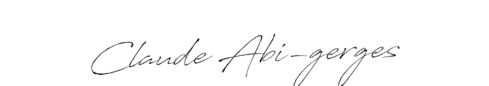 Use a signature maker to create a handwritten signature online. With this signature software, you can design (Antro_Vectra) your own signature for name Claude Abi-gerges. Claude Abi-gerges signature style 6 images and pictures png