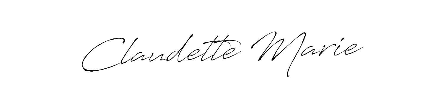Antro_Vectra is a professional signature style that is perfect for those who want to add a touch of class to their signature. It is also a great choice for those who want to make their signature more unique. Get Claudette Marie name to fancy signature for free. Claudette Marie signature style 6 images and pictures png