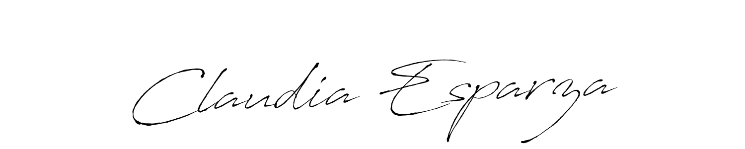 You should practise on your own different ways (Antro_Vectra) to write your name (Claudia Esparza) in signature. don't let someone else do it for you. Claudia Esparza signature style 6 images and pictures png