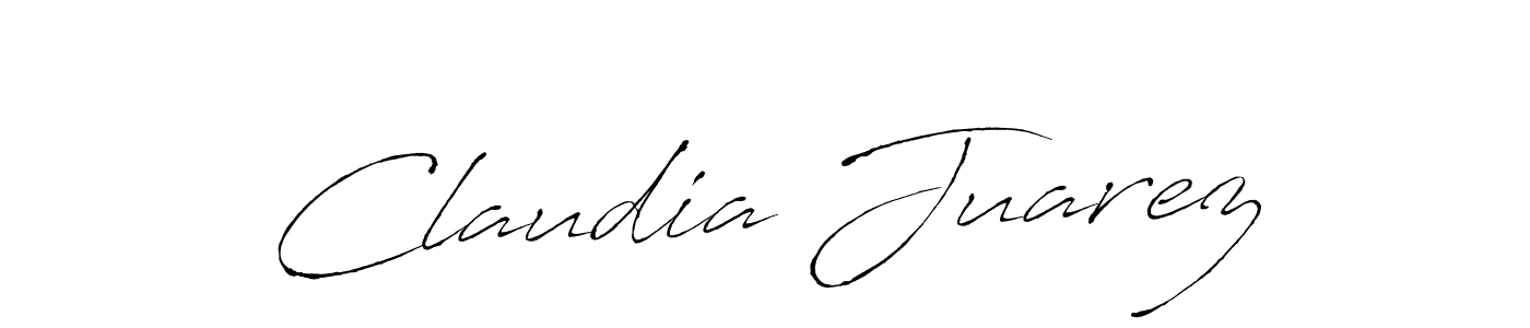 How to make Claudia Juarez signature? Antro_Vectra is a professional autograph style. Create handwritten signature for Claudia Juarez name. Claudia Juarez signature style 6 images and pictures png