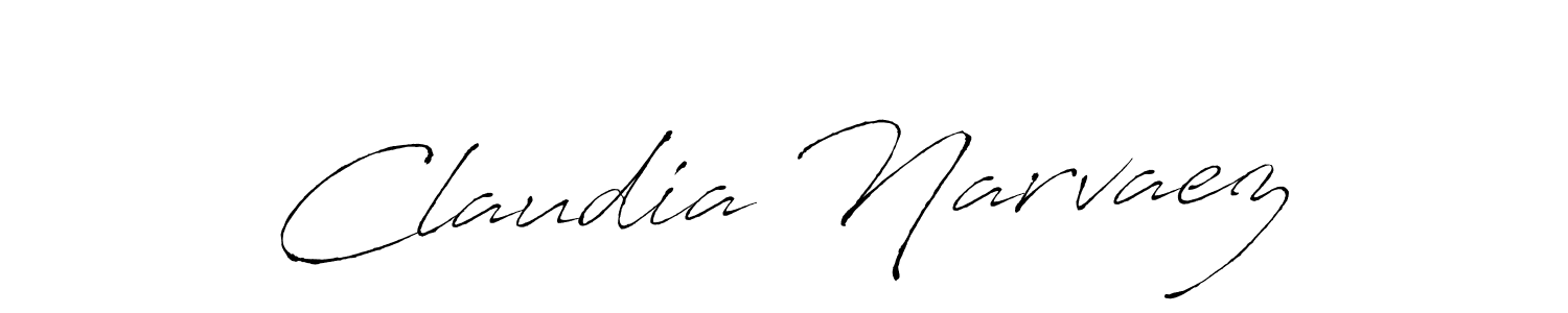 You should practise on your own different ways (Antro_Vectra) to write your name (Claudia Narvaez) in signature. don't let someone else do it for you. Claudia Narvaez signature style 6 images and pictures png