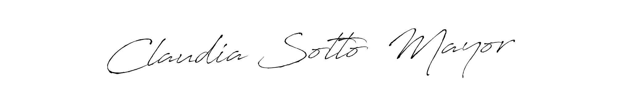 Claudia Sotto  Mayor stylish signature style. Best Handwritten Sign (Antro_Vectra) for my name. Handwritten Signature Collection Ideas for my name Claudia Sotto  Mayor. Claudia Sotto  Mayor signature style 6 images and pictures png