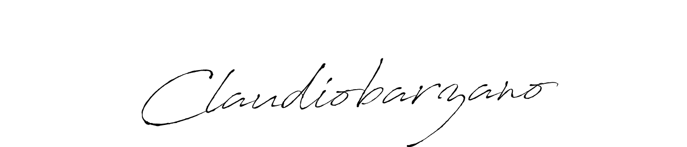 Design your own signature with our free online signature maker. With this signature software, you can create a handwritten (Antro_Vectra) signature for name Claudiobarzano. Claudiobarzano signature style 6 images and pictures png
