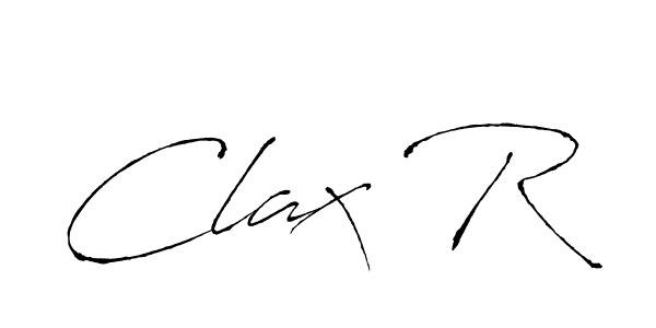 Use a signature maker to create a handwritten signature online. With this signature software, you can design (Antro_Vectra) your own signature for name Clax R. Clax R signature style 6 images and pictures png