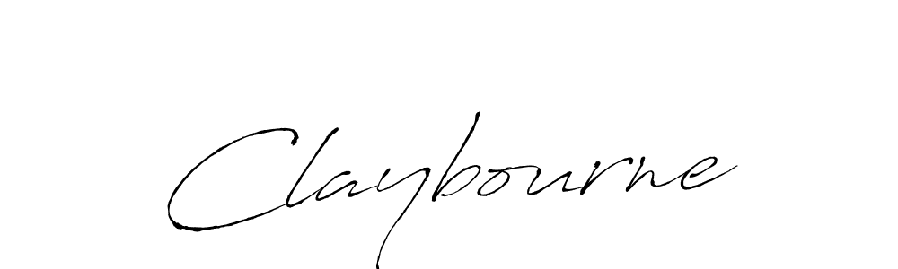 How to make Claybourne signature? Antro_Vectra is a professional autograph style. Create handwritten signature for Claybourne name. Claybourne signature style 6 images and pictures png