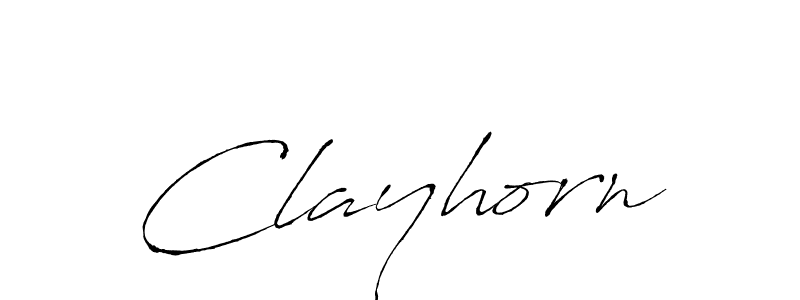 Antro_Vectra is a professional signature style that is perfect for those who want to add a touch of class to their signature. It is also a great choice for those who want to make their signature more unique. Get Clayhorn name to fancy signature for free. Clayhorn signature style 6 images and pictures png