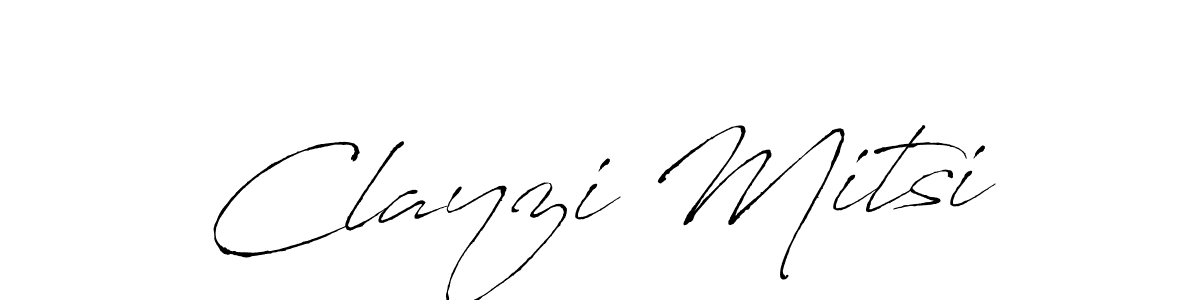 Also You can easily find your signature by using the search form. We will create Clayzi Mitsi name handwritten signature images for you free of cost using Antro_Vectra sign style. Clayzi Mitsi signature style 6 images and pictures png