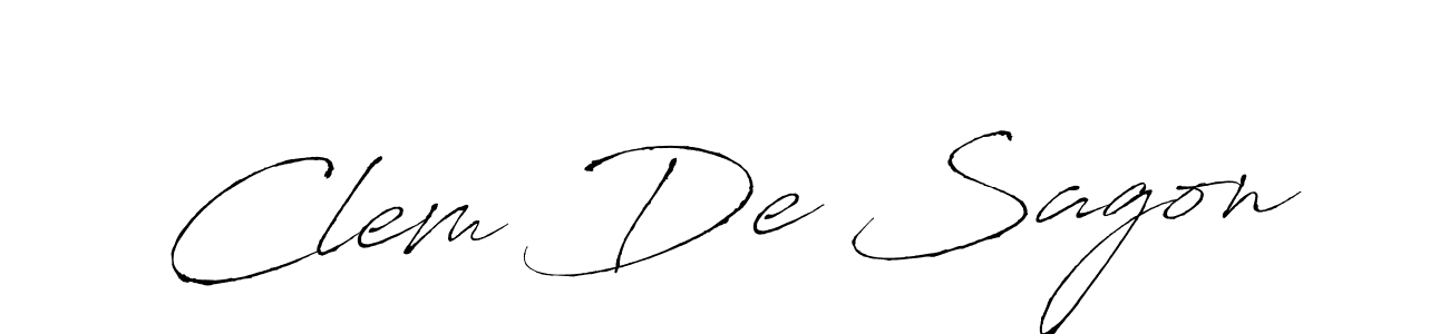 It looks lik you need a new signature style for name Clem De Sagon. Design unique handwritten (Antro_Vectra) signature with our free signature maker in just a few clicks. Clem De Sagon signature style 6 images and pictures png
