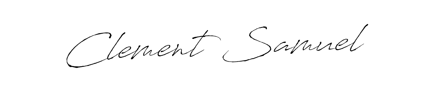 See photos of Clement Samuel official signature by Spectra . Check more albums & portfolios. Read reviews & check more about Antro_Vectra font. Clement Samuel signature style 6 images and pictures png