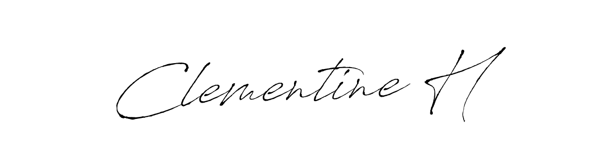 See photos of Clementine H official signature by Spectra . Check more albums & portfolios. Read reviews & check more about Antro_Vectra font. Clementine H signature style 6 images and pictures png