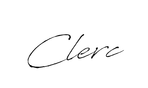 Use a signature maker to create a handwritten signature online. With this signature software, you can design (Antro_Vectra) your own signature for name Clerc. Clerc signature style 6 images and pictures png
