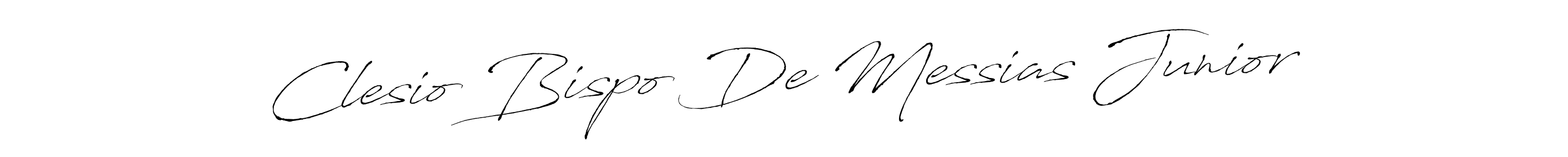 Clesio Bispo De Messias Junior stylish signature style. Best Handwritten Sign (Antro_Vectra) for my name. Handwritten Signature Collection Ideas for my name Clesio Bispo De Messias Junior. Clesio Bispo De Messias Junior signature style 6 images and pictures png