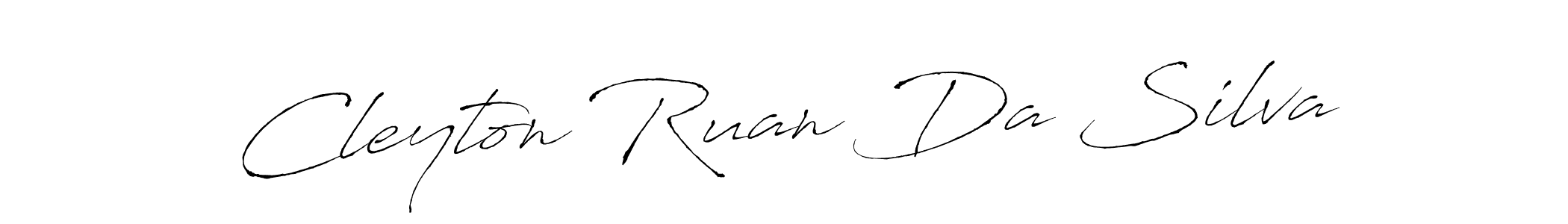 if you are searching for the best signature style for your name Cleyton Ruan Da Silva. so please give up your signature search. here we have designed multiple signature styles  using Antro_Vectra. Cleyton Ruan Da Silva signature style 6 images and pictures png