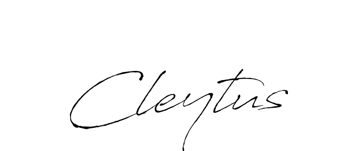 Design your own signature with our free online signature maker. With this signature software, you can create a handwritten (Antro_Vectra) signature for name Cleytus. Cleytus signature style 6 images and pictures png