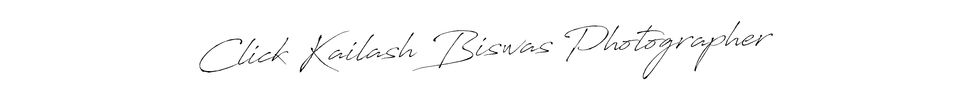 This is the best signature style for the Click Kailash Biswas Photographer name. Also you like these signature font (Antro_Vectra). Mix name signature. Click Kailash Biswas Photographer signature style 6 images and pictures png
