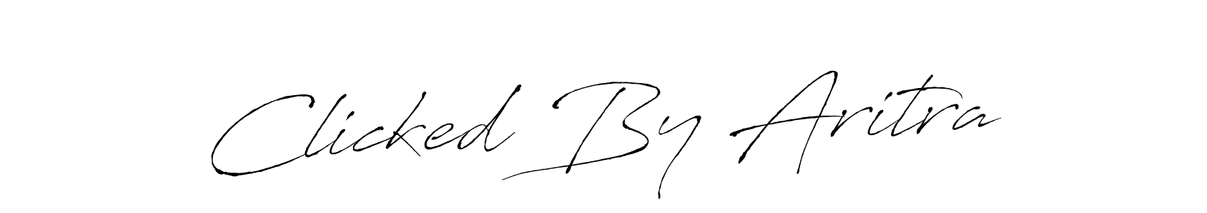 You can use this online signature creator to create a handwritten signature for the name Clicked By Aritra. This is the best online autograph maker. Clicked By Aritra signature style 6 images and pictures png