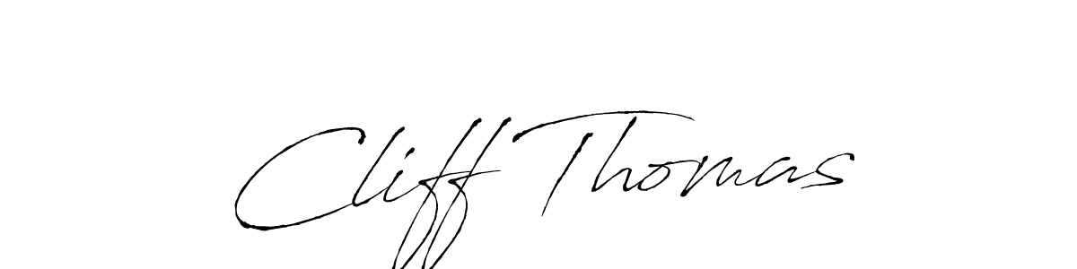 It looks lik you need a new signature style for name Cliff Thomas. Design unique handwritten (Antro_Vectra) signature with our free signature maker in just a few clicks. Cliff Thomas signature style 6 images and pictures png