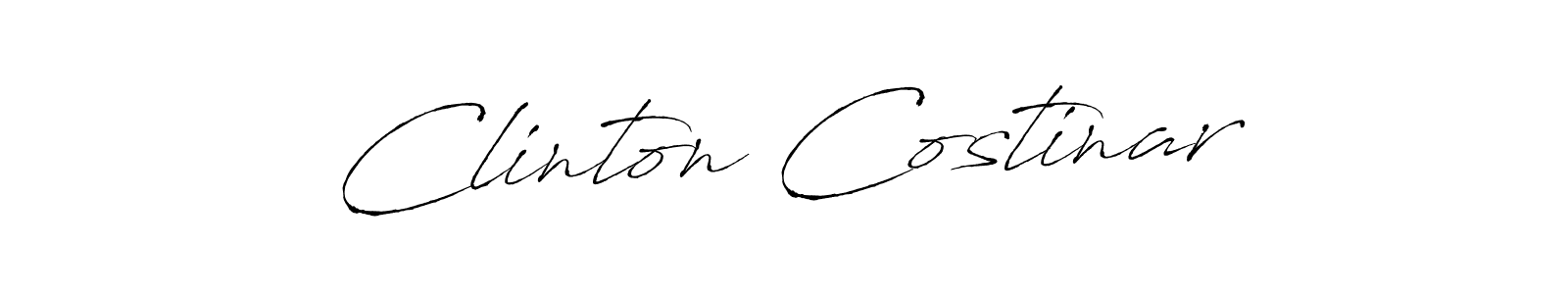 You should practise on your own different ways (Antro_Vectra) to write your name (Clinton Costinar) in signature. don't let someone else do it for you. Clinton Costinar signature style 6 images and pictures png