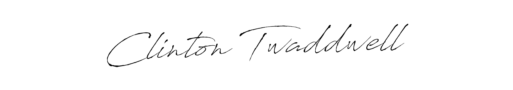 Also we have Clinton Twaddwell name is the best signature style. Create professional handwritten signature collection using Antro_Vectra autograph style. Clinton Twaddwell signature style 6 images and pictures png