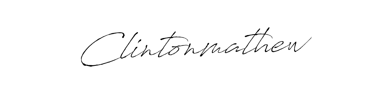 You should practise on your own different ways (Antro_Vectra) to write your name (Clintonmathew) in signature. don't let someone else do it for you. Clintonmathew signature style 6 images and pictures png