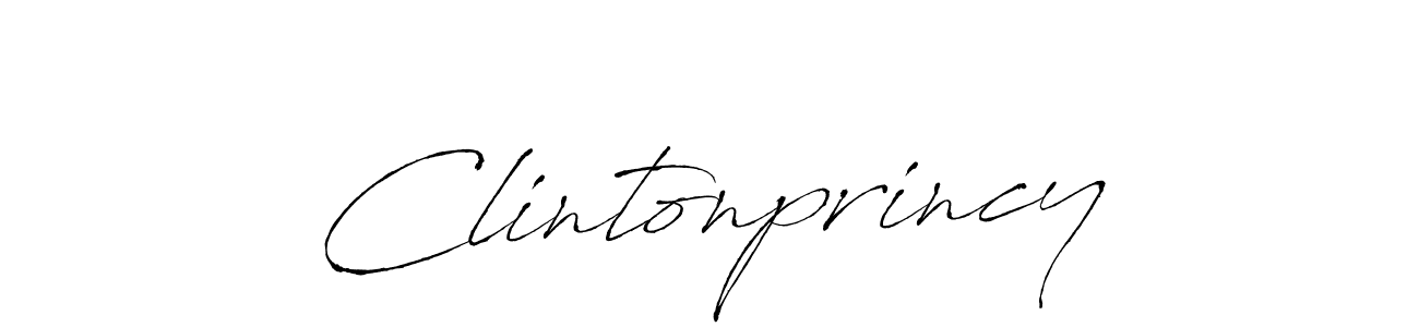 if you are searching for the best signature style for your name Clintonprincy. so please give up your signature search. here we have designed multiple signature styles  using Antro_Vectra. Clintonprincy signature style 6 images and pictures png