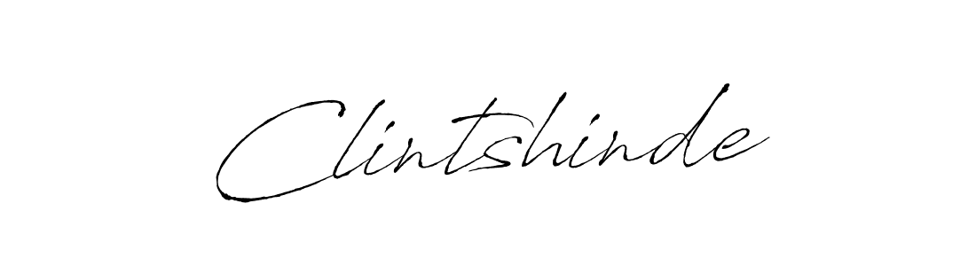 Also we have Clintshinde name is the best signature style. Create professional handwritten signature collection using Antro_Vectra autograph style. Clintshinde signature style 6 images and pictures png