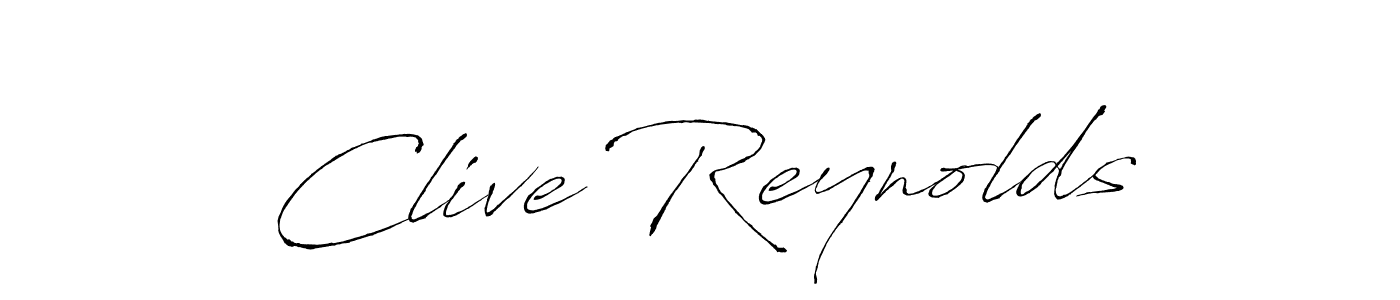 Antro_Vectra is a professional signature style that is perfect for those who want to add a touch of class to their signature. It is also a great choice for those who want to make their signature more unique. Get Clive Reynolds name to fancy signature for free. Clive Reynolds signature style 6 images and pictures png