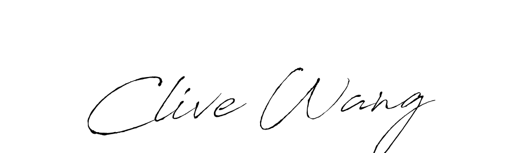 See photos of Clive Wang official signature by Spectra . Check more albums & portfolios. Read reviews & check more about Antro_Vectra font. Clive Wang signature style 6 images and pictures png
