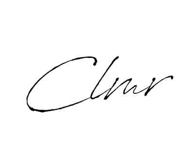 Clmr stylish signature style. Best Handwritten Sign (Antro_Vectra) for my name. Handwritten Signature Collection Ideas for my name Clmr. Clmr signature style 6 images and pictures png