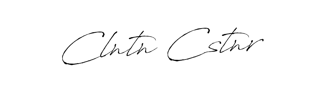 Make a beautiful signature design for name Clntn Cstnr. With this signature (Antro_Vectra) style, you can create a handwritten signature for free. Clntn Cstnr signature style 6 images and pictures png