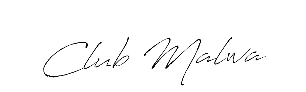 The best way (Antro_Vectra) to make a short signature is to pick only two or three words in your name. The name Club Malwa include a total of six letters. For converting this name. Club Malwa signature style 6 images and pictures png