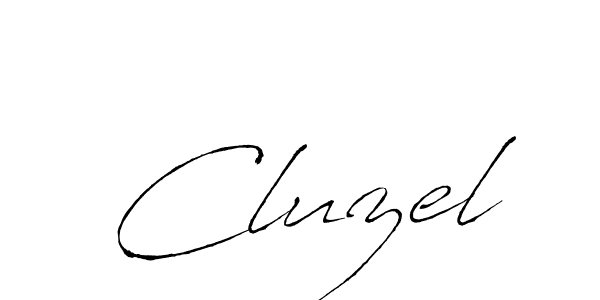 How to make Cluzel name signature. Use Antro_Vectra style for creating short signs online. This is the latest handwritten sign. Cluzel signature style 6 images and pictures png