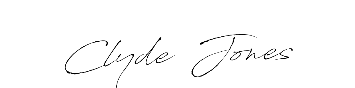 It looks lik you need a new signature style for name Clyde  Jones. Design unique handwritten (Antro_Vectra) signature with our free signature maker in just a few clicks. Clyde  Jones signature style 6 images and pictures png