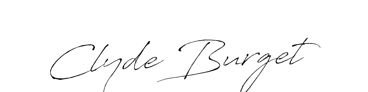 You can use this online signature creator to create a handwritten signature for the name Clyde Burget. This is the best online autograph maker. Clyde Burget signature style 6 images and pictures png