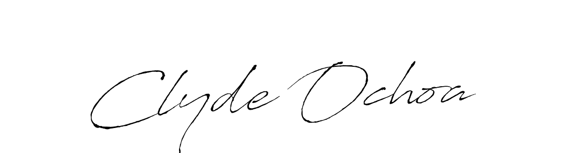 Once you've used our free online signature maker to create your best signature Antro_Vectra style, it's time to enjoy all of the benefits that Clyde Ochoa name signing documents. Clyde Ochoa signature style 6 images and pictures png