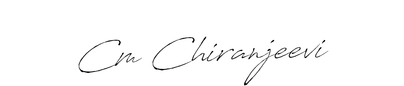 How to Draw Cm Chiranjeevi signature style? Antro_Vectra is a latest design signature styles for name Cm Chiranjeevi. Cm Chiranjeevi signature style 6 images and pictures png