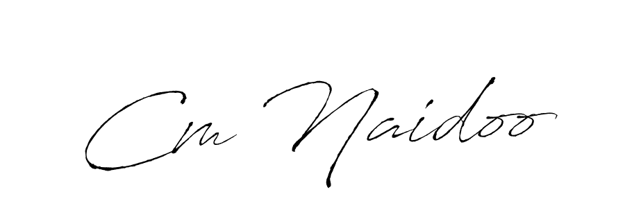 if you are searching for the best signature style for your name Cm Naidoo. so please give up your signature search. here we have designed multiple signature styles  using Antro_Vectra. Cm Naidoo signature style 6 images and pictures png