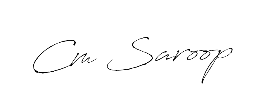 You can use this online signature creator to create a handwritten signature for the name Cm Saroop. This is the best online autograph maker. Cm Saroop signature style 6 images and pictures png