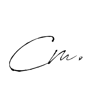 This is the best signature style for the Cm. name. Also you like these signature font (Antro_Vectra). Mix name signature. Cm. signature style 6 images and pictures png
