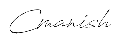 How to Draw Cmanish signature style? Antro_Vectra is a latest design signature styles for name Cmanish. Cmanish signature style 6 images and pictures png