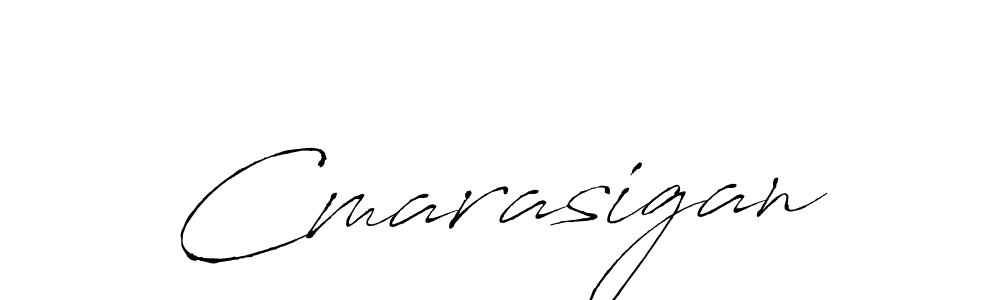 The best way (Antro_Vectra) to make a short signature is to pick only two or three words in your name. The name Cmarasigan include a total of six letters. For converting this name. Cmarasigan signature style 6 images and pictures png