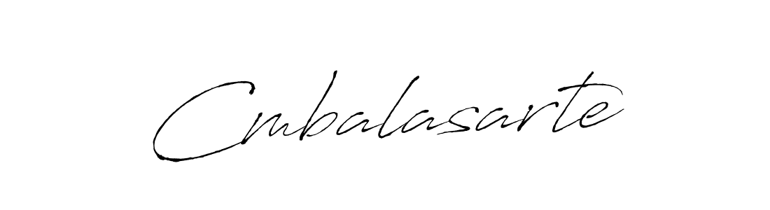 How to make Cmbalasarte signature? Antro_Vectra is a professional autograph style. Create handwritten signature for Cmbalasarte name. Cmbalasarte signature style 6 images and pictures png