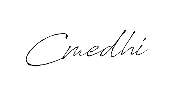 Also we have Cmedhi name is the best signature style. Create professional handwritten signature collection using Antro_Vectra autograph style. Cmedhi signature style 6 images and pictures png