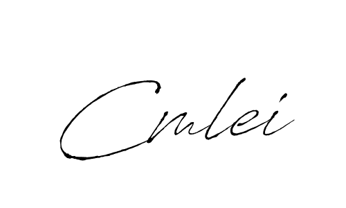 Also we have Cmlei name is the best signature style. Create professional handwritten signature collection using Antro_Vectra autograph style. Cmlei signature style 6 images and pictures png